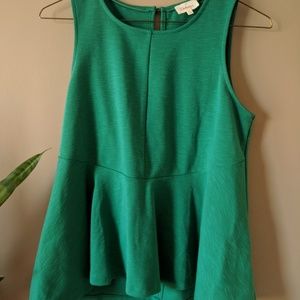 Jade sleeveless top (Anthropologie)
